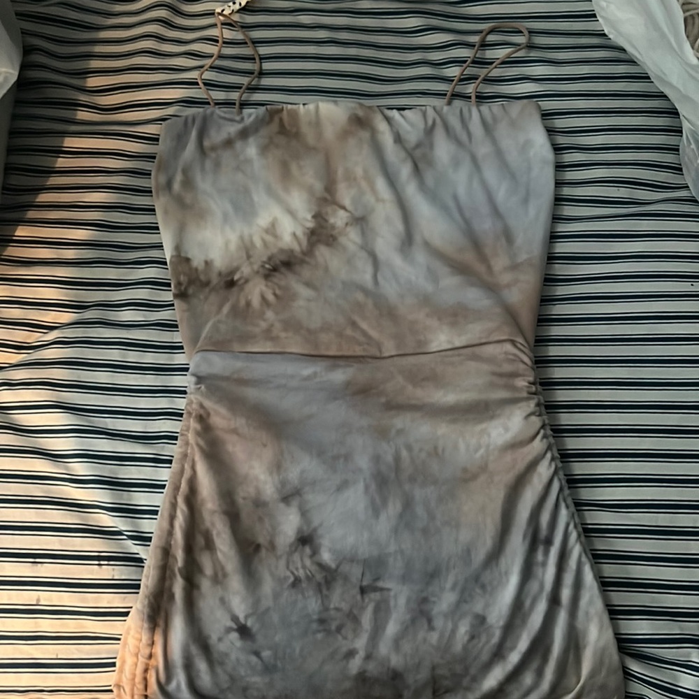 Bodycon tie dress. Worn once for a cruise